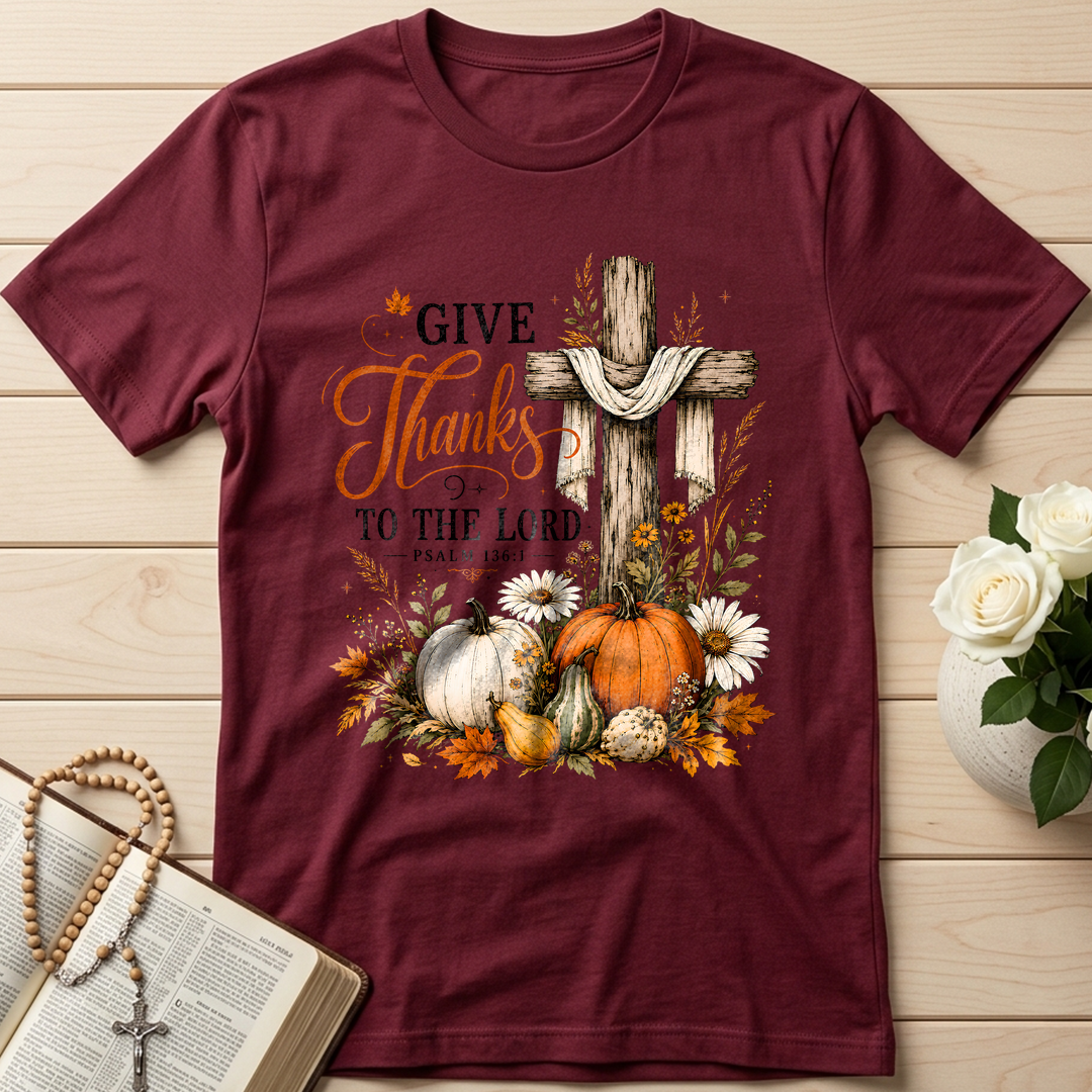 Give Thanks To The Lord Psalm 136.1 05