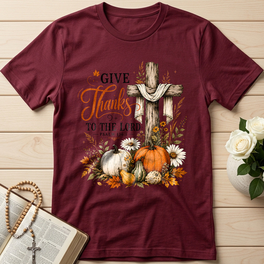 Give Thanks To The Lord Psalm 136.1 05