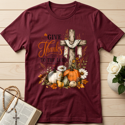Give Thanks To The Lord Psalm 136.1 05