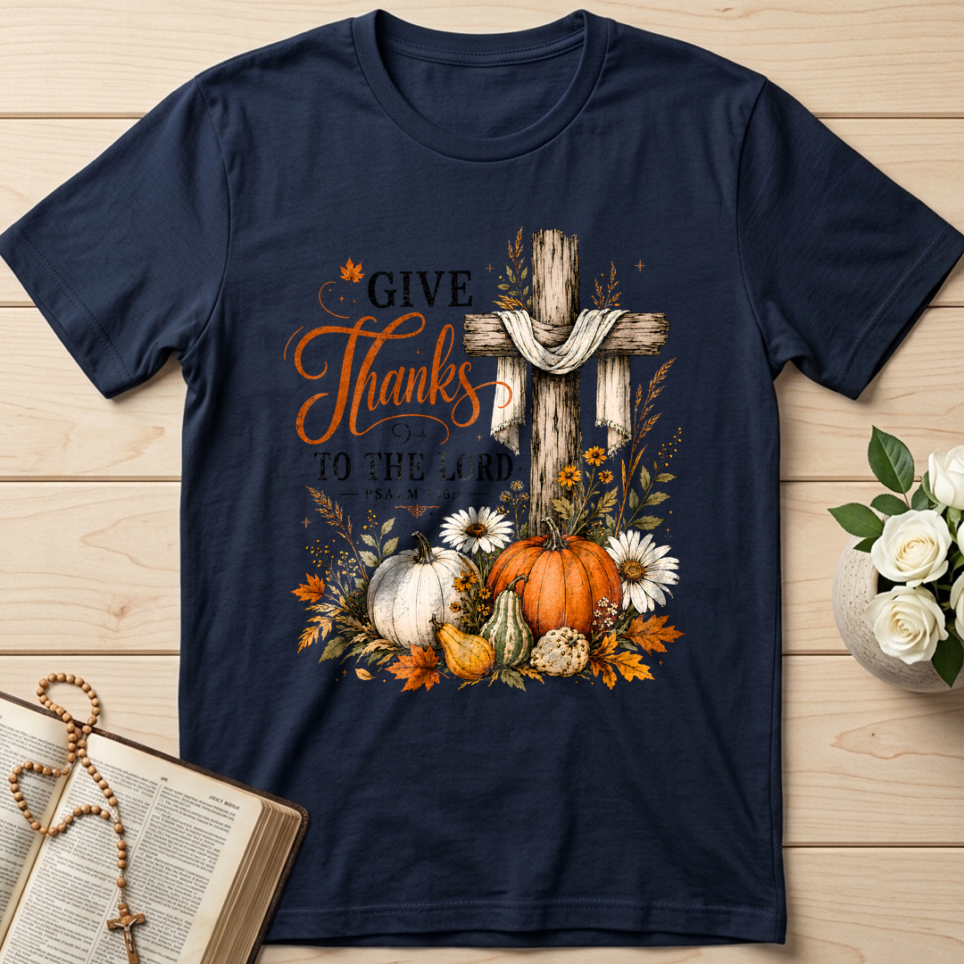 Give Thanks To The Lord Psalm 136.1 05