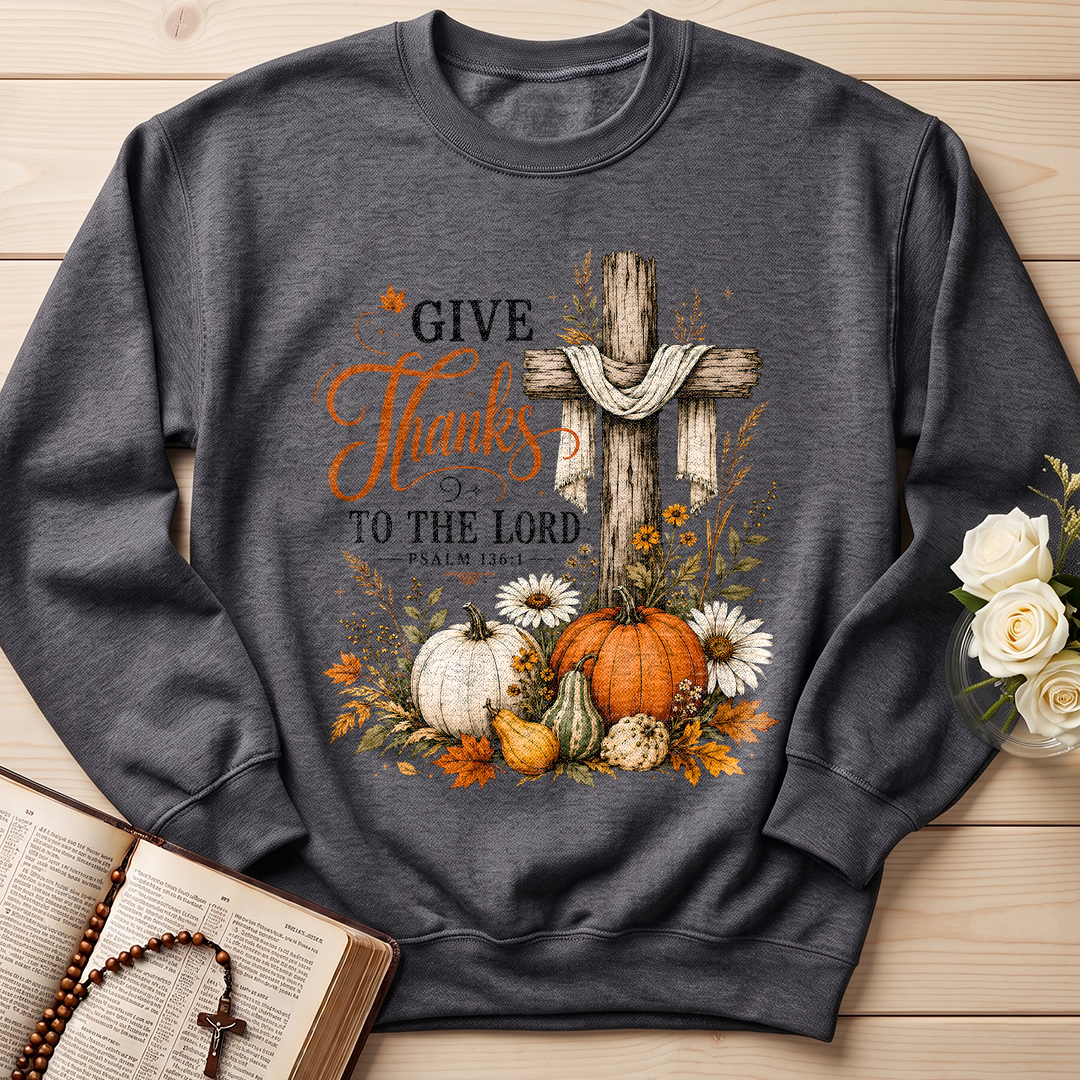 Give Thanks To The Lord Psalm 136.1 05