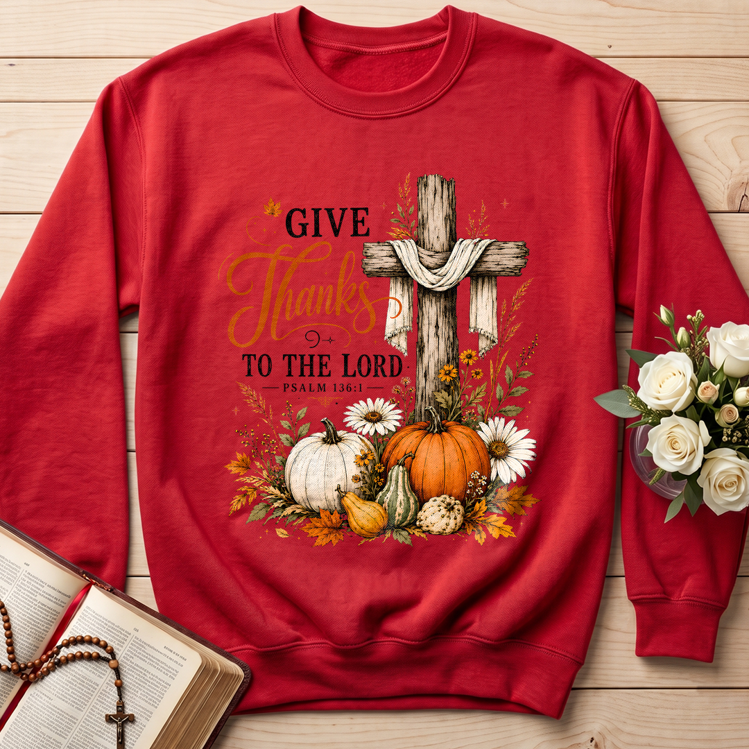 Give Thanks To The Lord Psalm 136.1 05