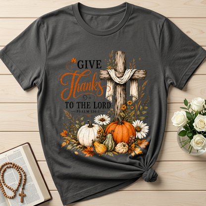 Give Thanks To The Lord Psalm 136.1 05