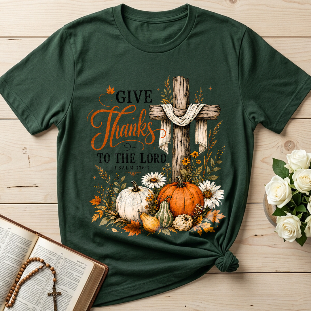 Give Thanks To The Lord Psalm 136.1 05