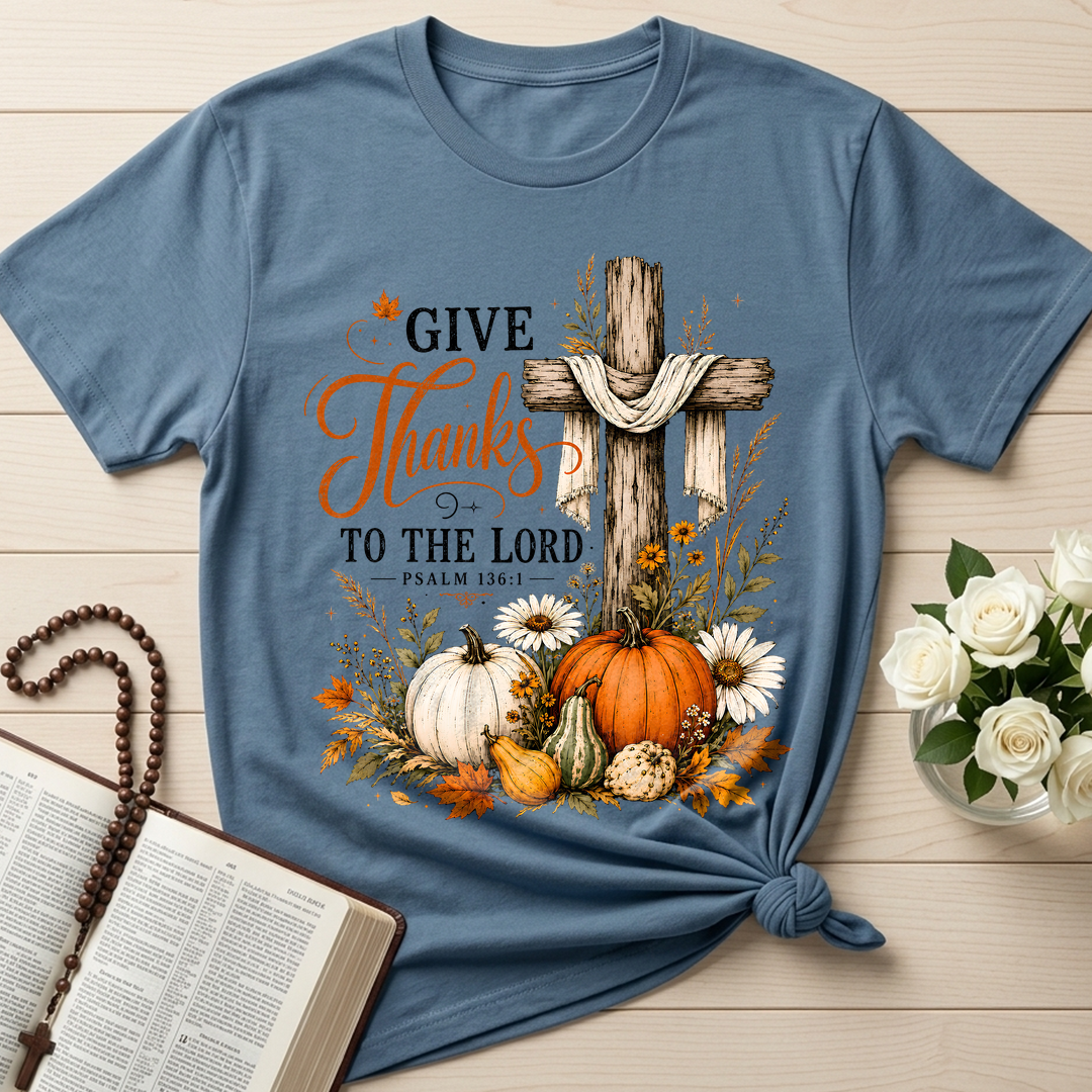 Give Thanks To The Lord Psalm 136.1 05