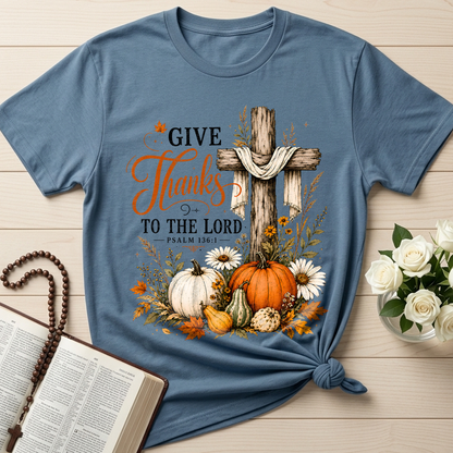 Give Thanks To The Lord Psalm 136.1 05