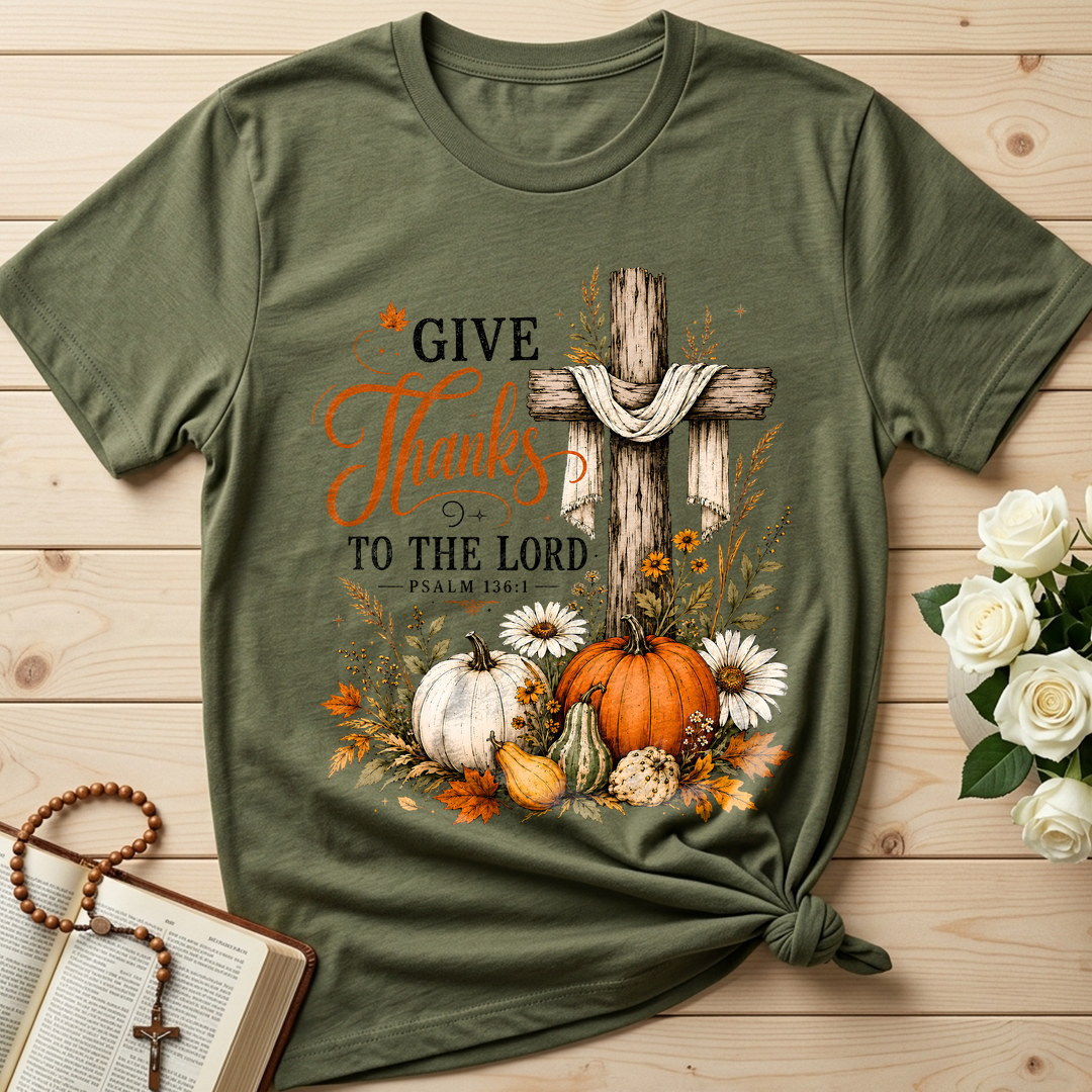 Give Thanks To The Lord Psalm 136.1 05