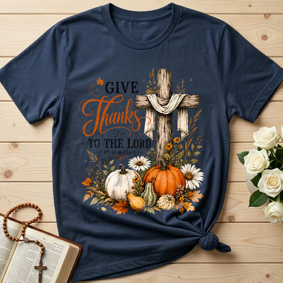 Give Thanks To The Lord Psalm 136.1 05
