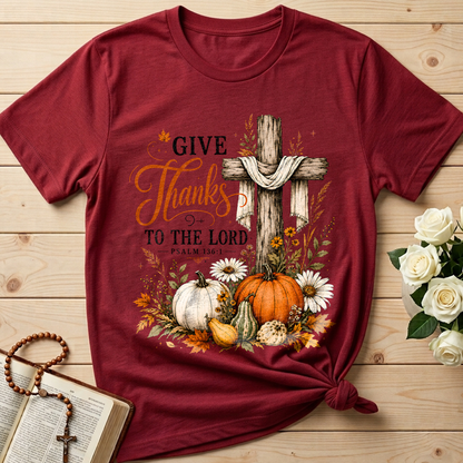 Give Thanks To The Lord Psalm 136.1 05