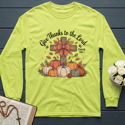 Give Thanks To The Lord Psalm 136.1 06