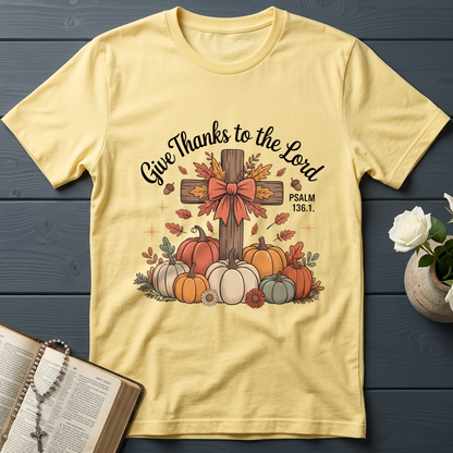Give Thanks To The Lord Psalm 136.1 06