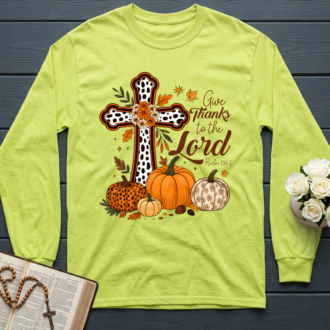 Give Thanks To The Lord Psalm 136.1 07