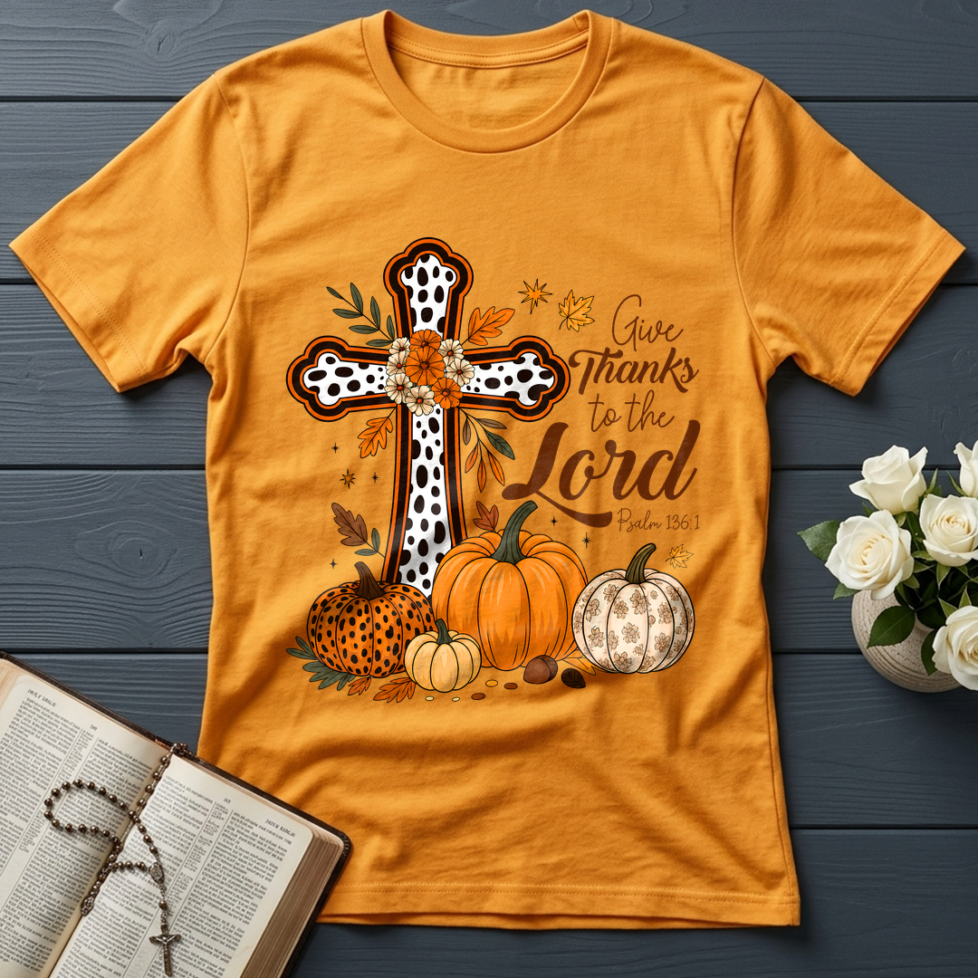 Give Thanks To The Lord Psalm 136.1 07