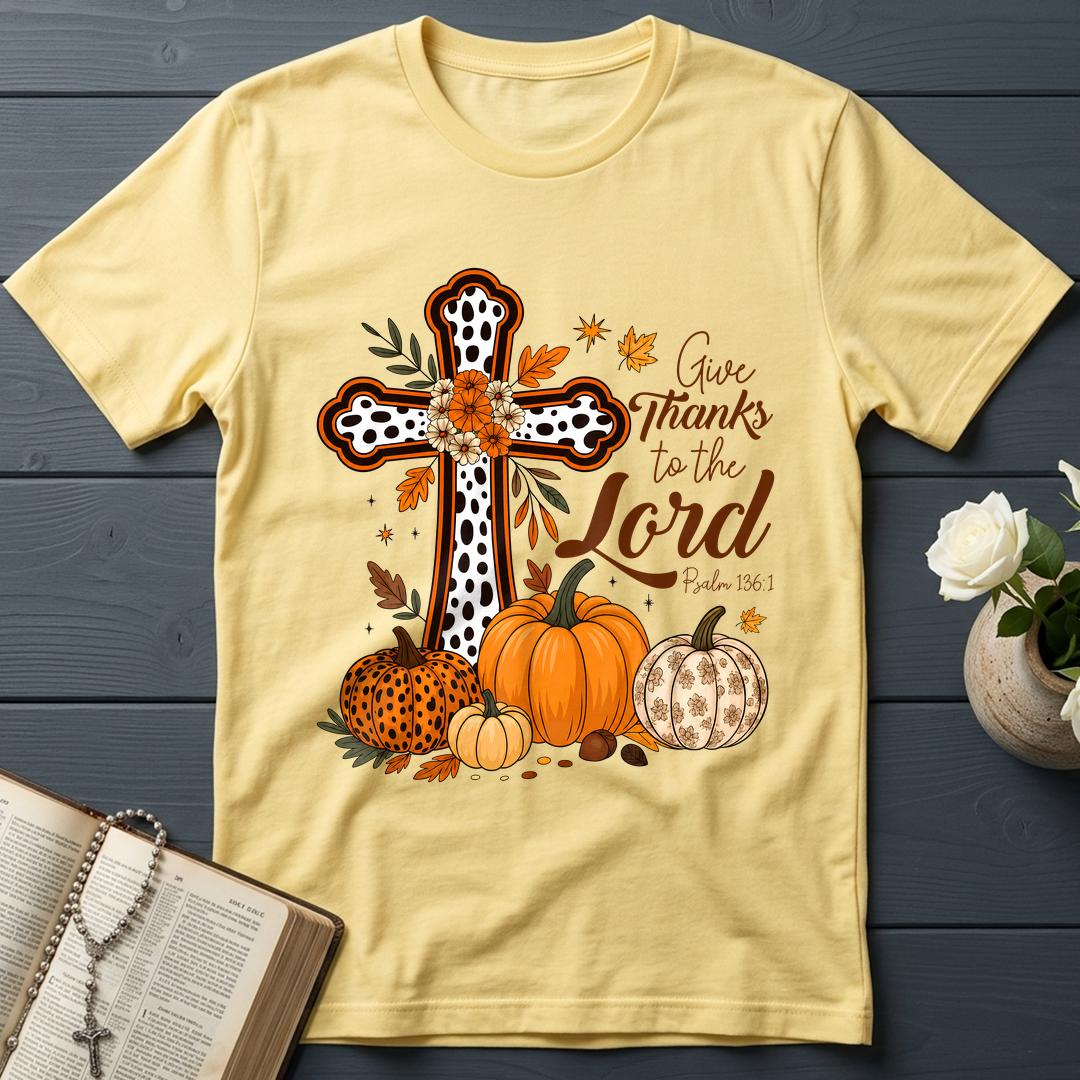 Give Thanks To The Lord Psalm 136.1 07