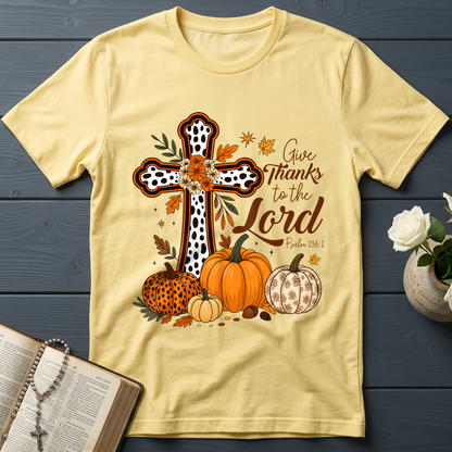 Give Thanks To The Lord Psalm 136.1 07