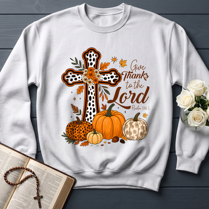 Give Thanks To The Lord Psalm 136.1 07