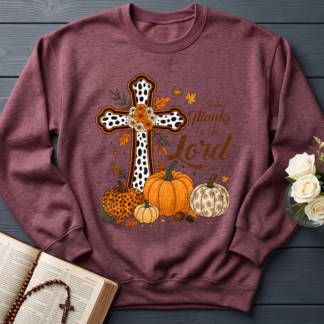 Give Thanks To The Lord Psalm 136.1 07
