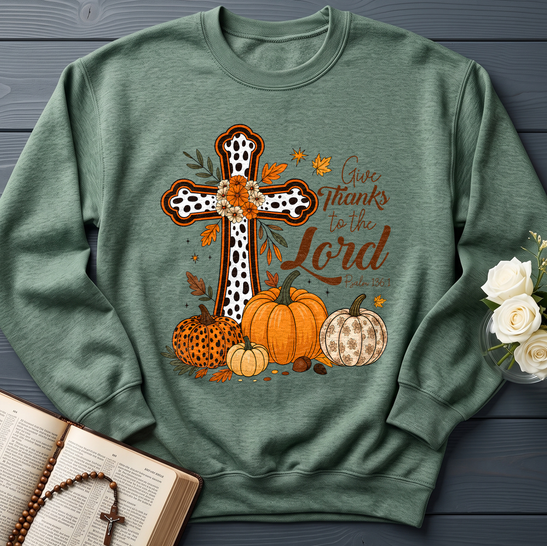 Give Thanks To The Lord Psalm 136.1 07