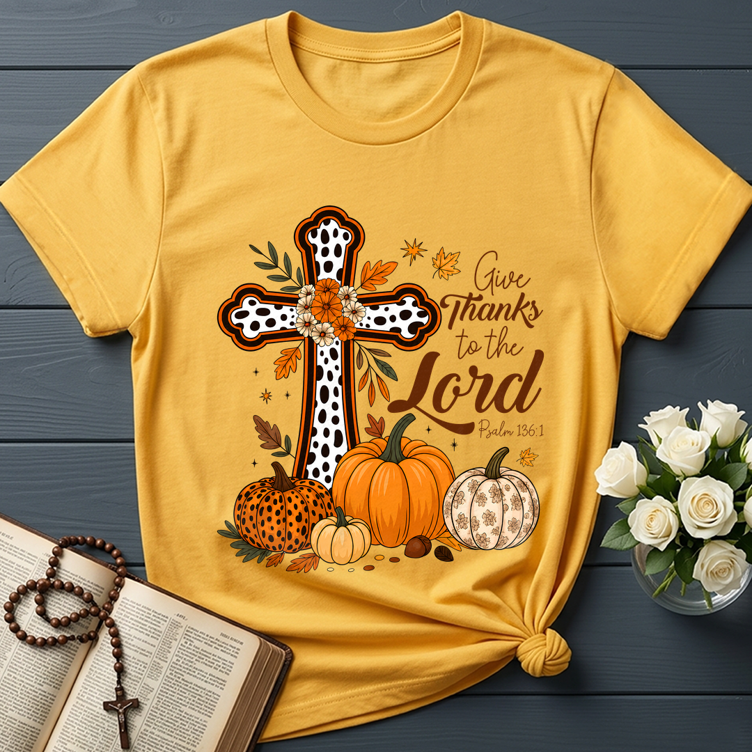 Give Thanks To The Lord Psalm 136.1 07