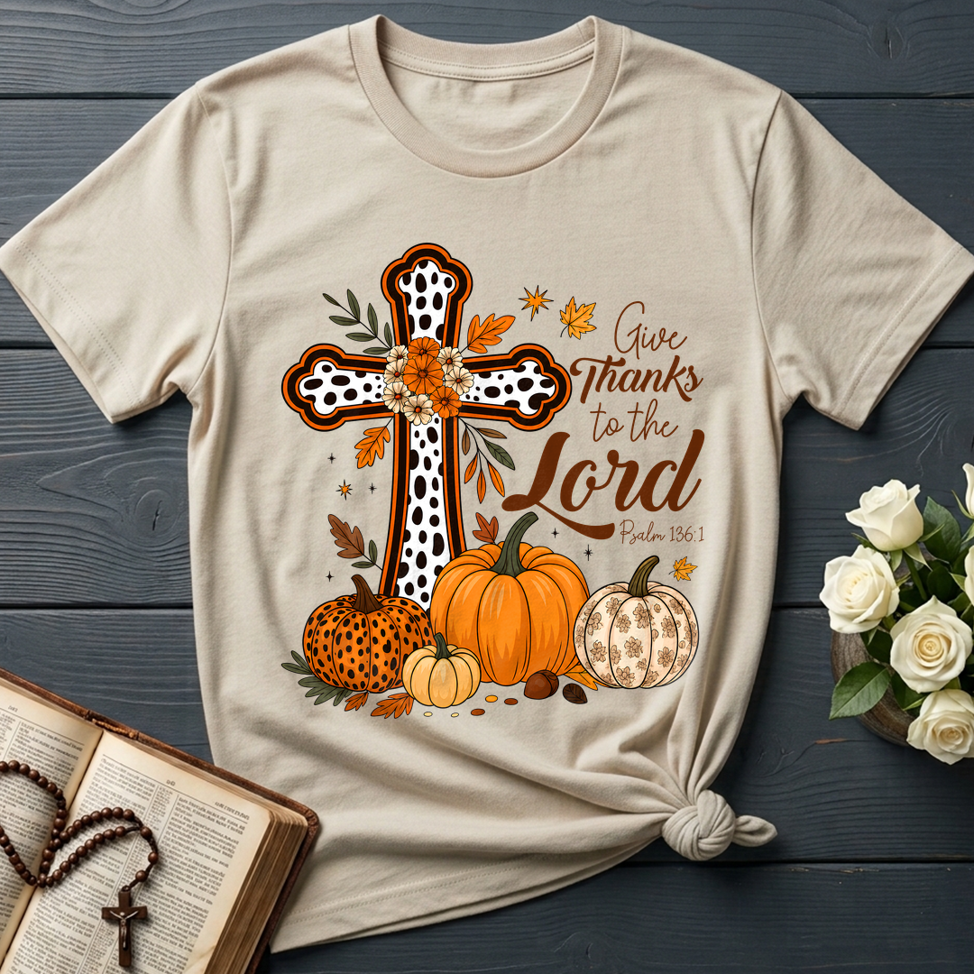 Give Thanks To The Lord Psalm 136.1 07