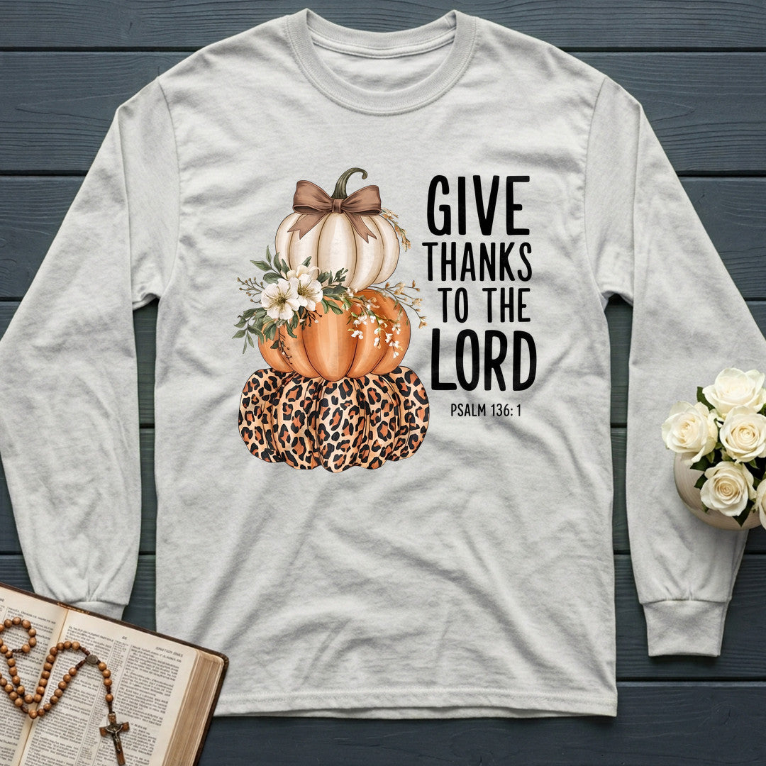 Give Thanks To The Lord Psalm 136.1 10
