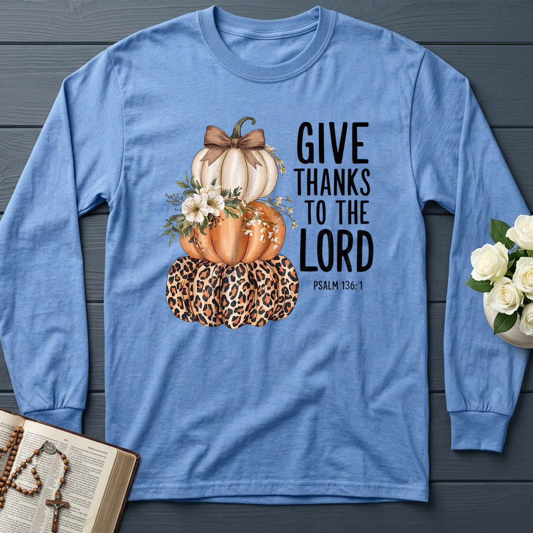 Give Thanks To The Lord Psalm 136.1 10