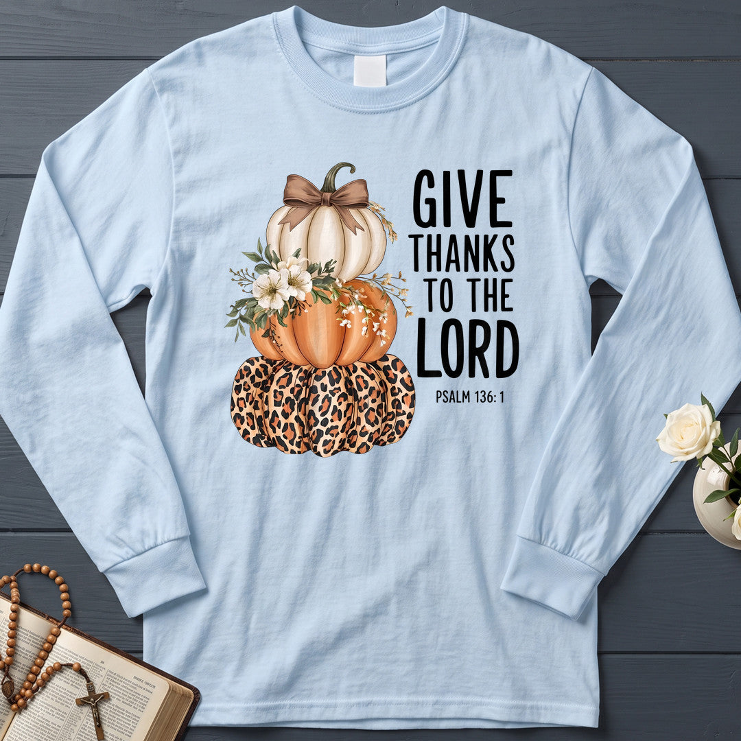 Give Thanks To The Lord Psalm 136.1 10