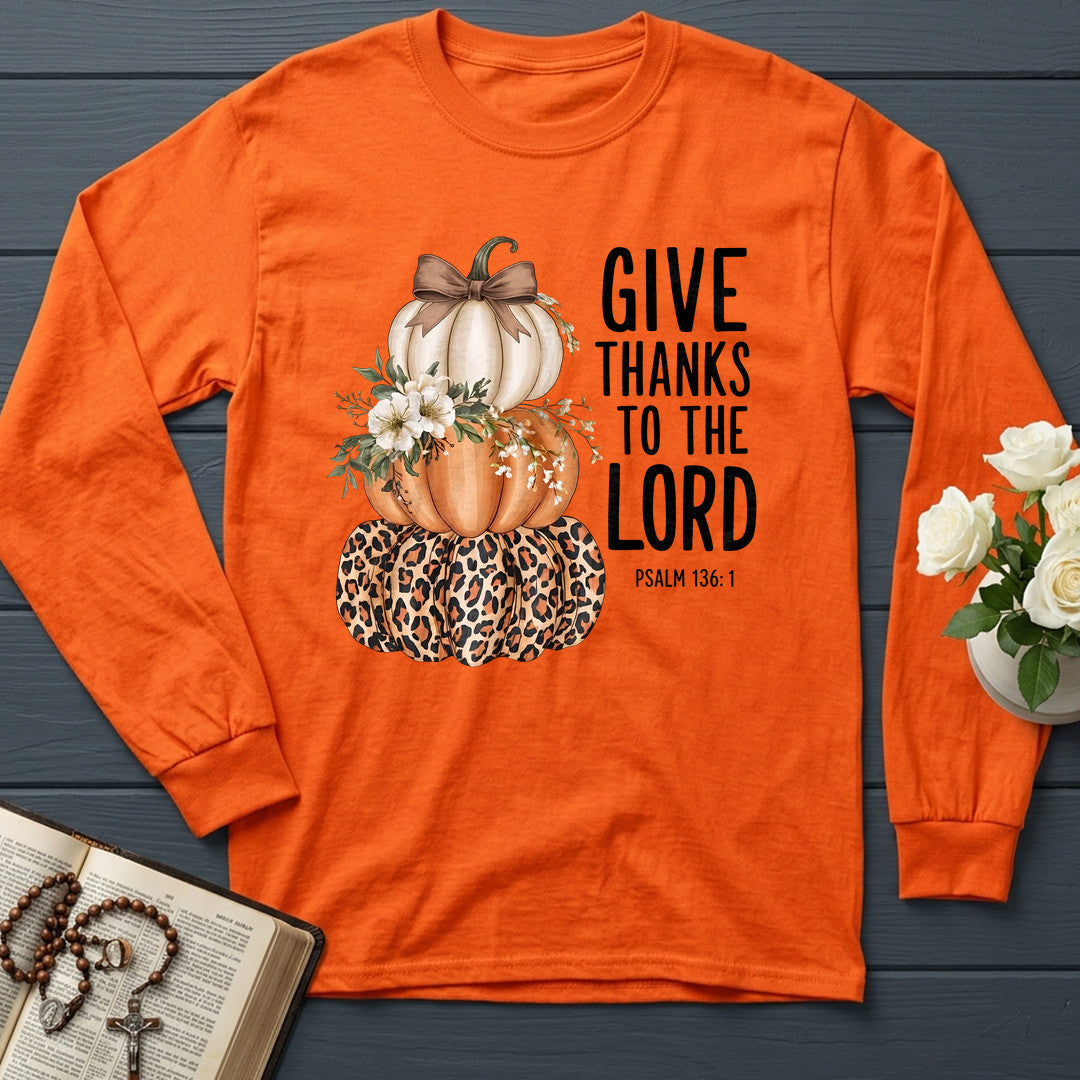 Give Thanks To The Lord Psalm 136.1 10