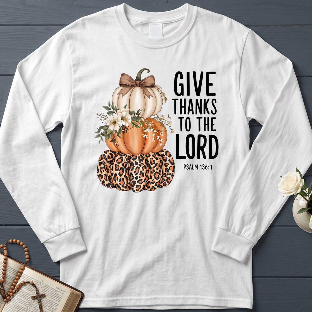 Give Thanks To The Lord Psalm 136.1 10