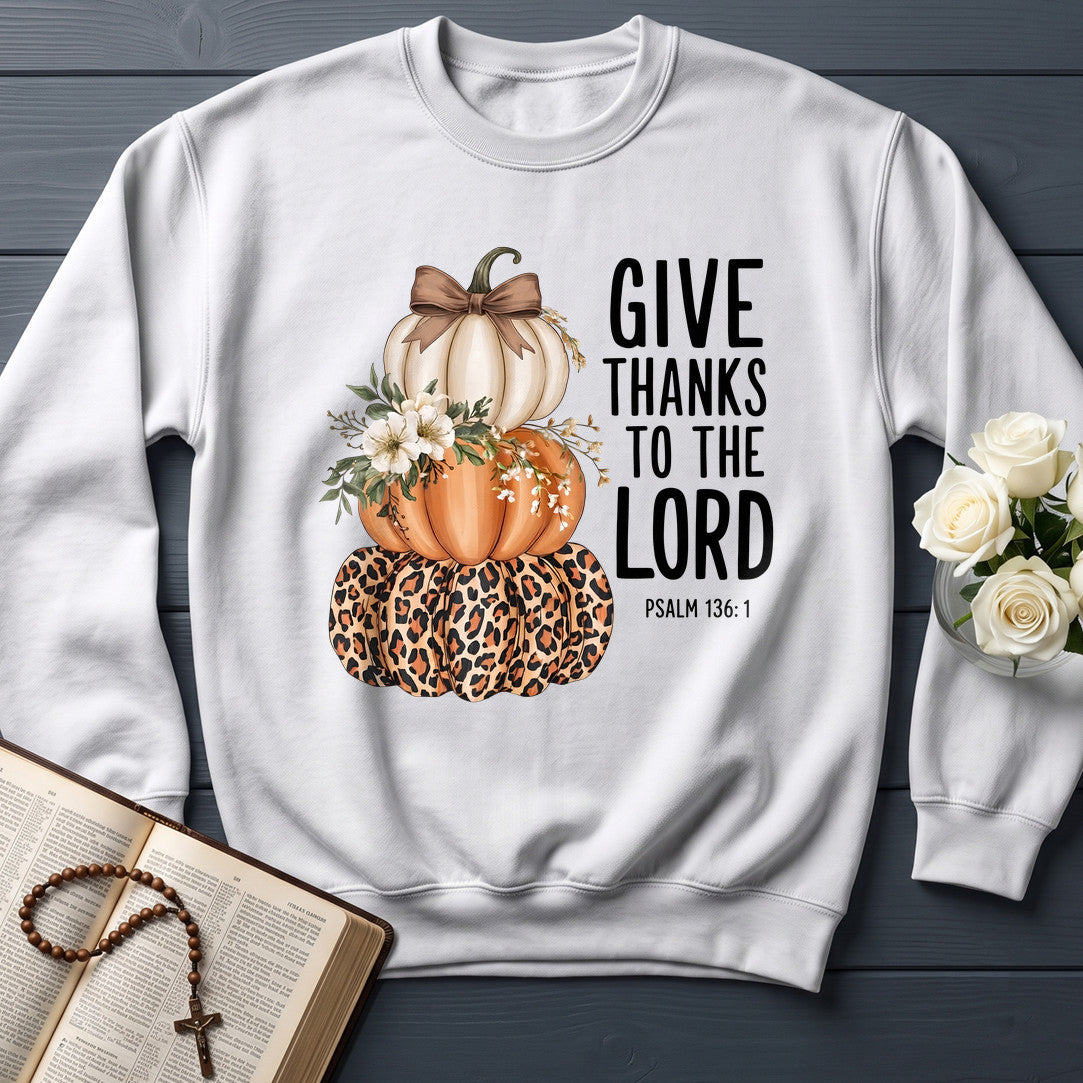 Give Thanks To The Lord Psalm 136.1 10