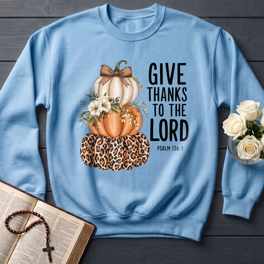 Give Thanks To The Lord Psalm 136.1 10