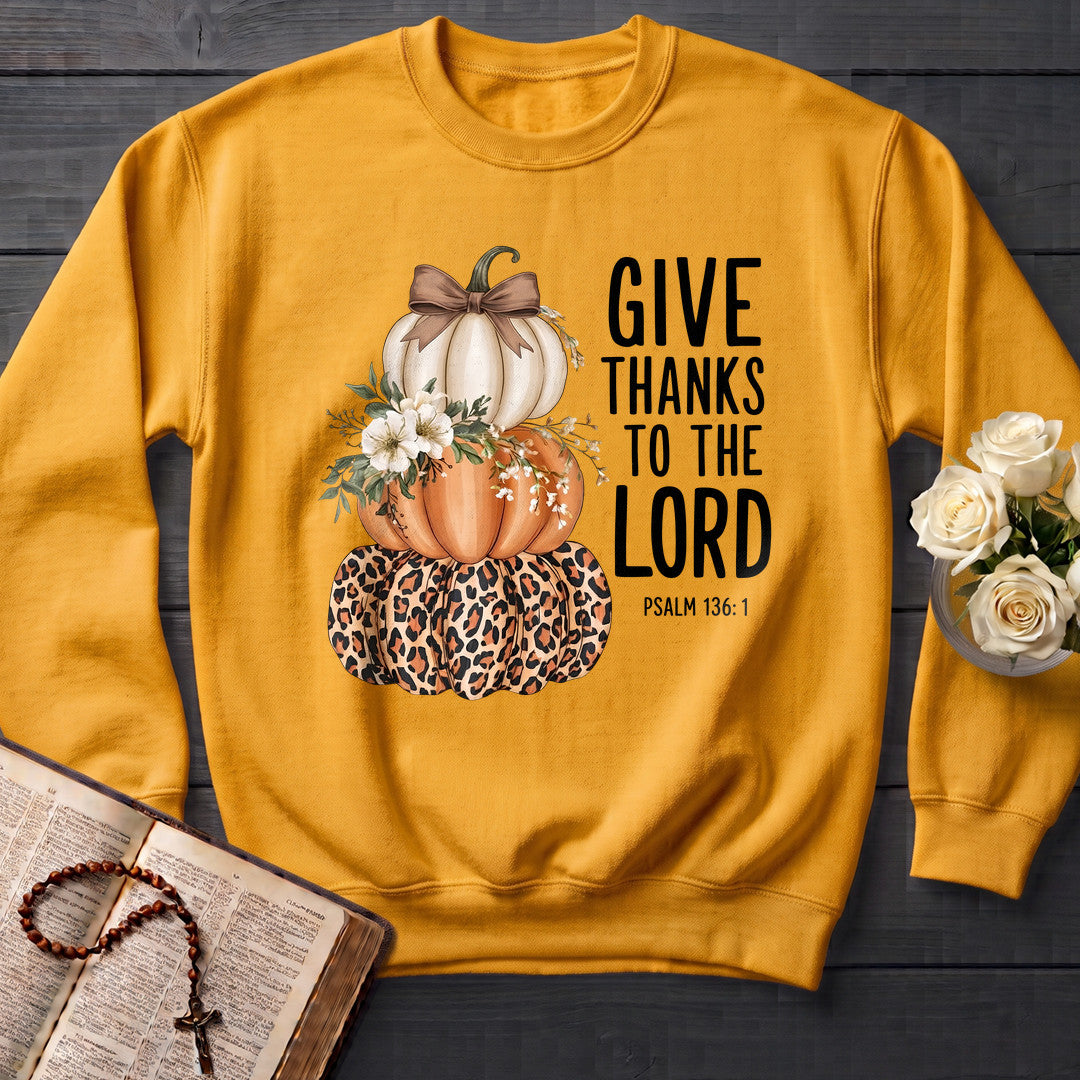 Give Thanks To The Lord Psalm 136.1 10