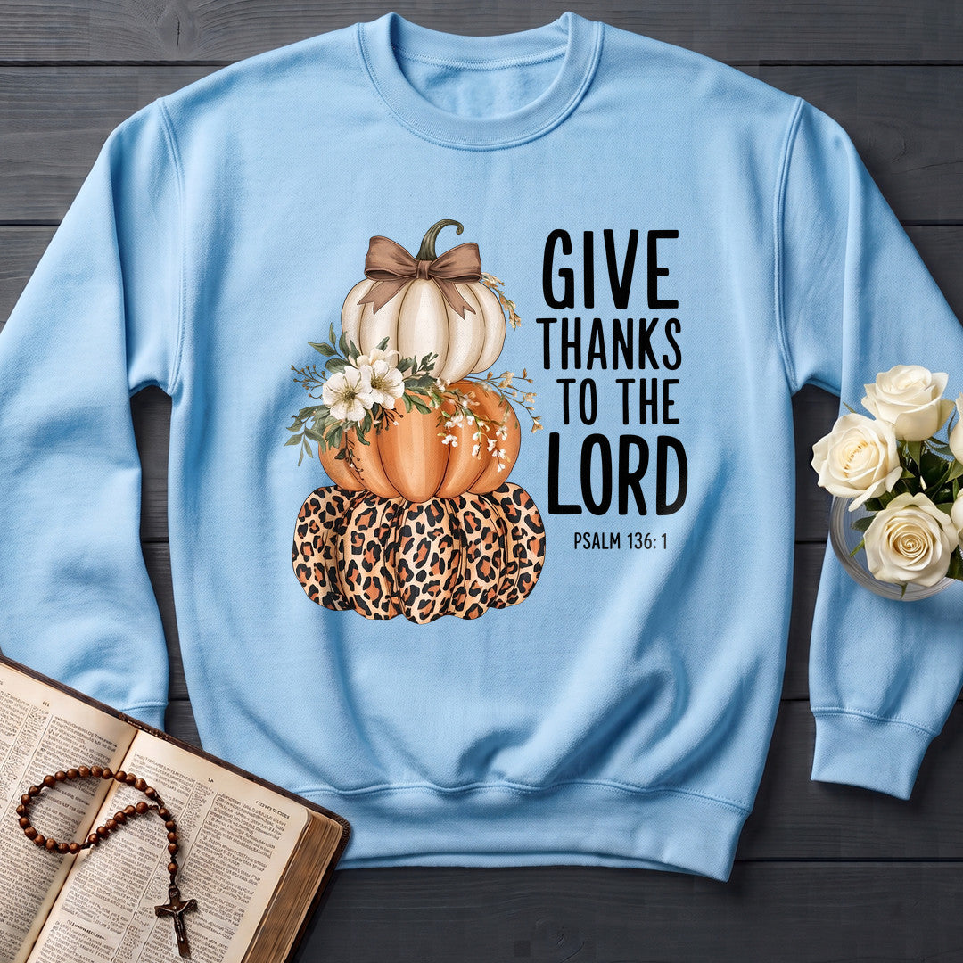 Give Thanks To The Lord Psalm 136.1 10