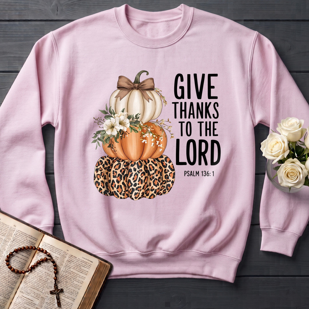 Give Thanks To The Lord Psalm 136.1 10