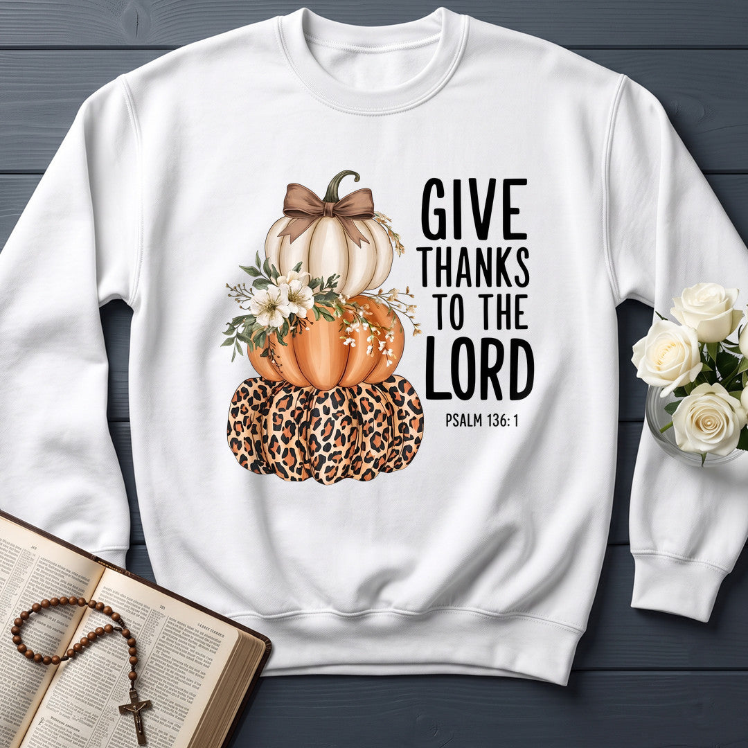 Give Thanks To The Lord Psalm 136.1 10