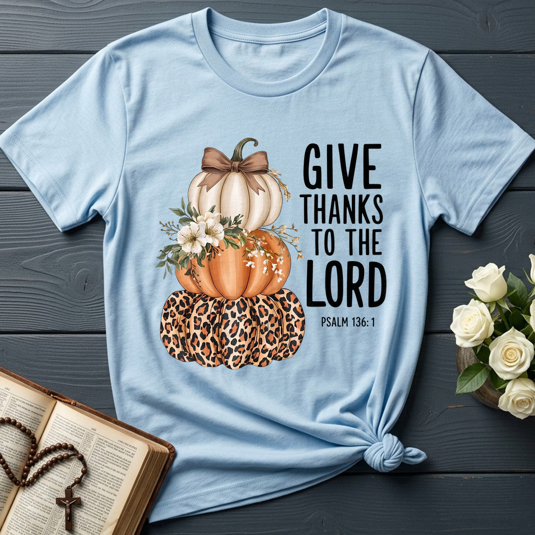 Give Thanks To The Lord Psalm 136.1 10
