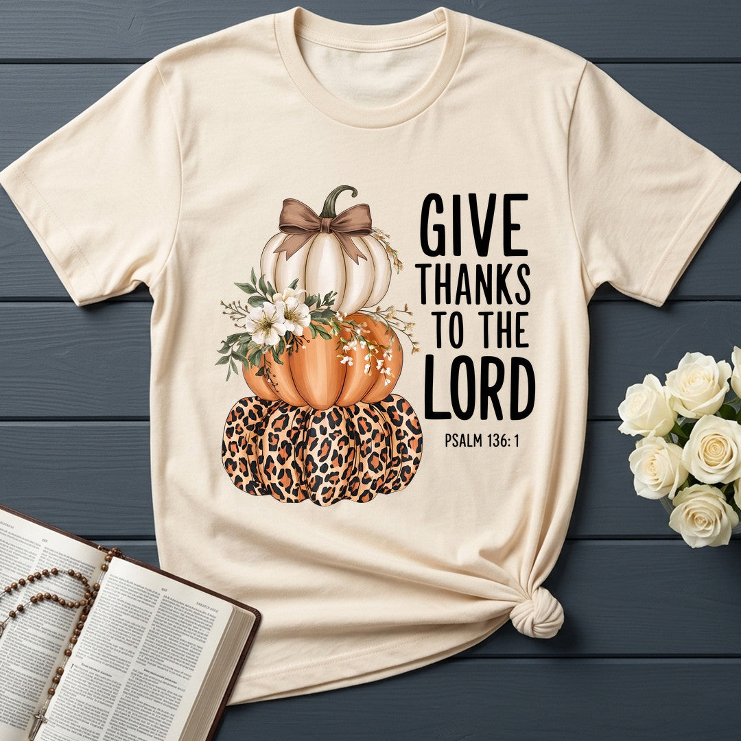 Give Thanks To The Lord Psalm 136.1 10