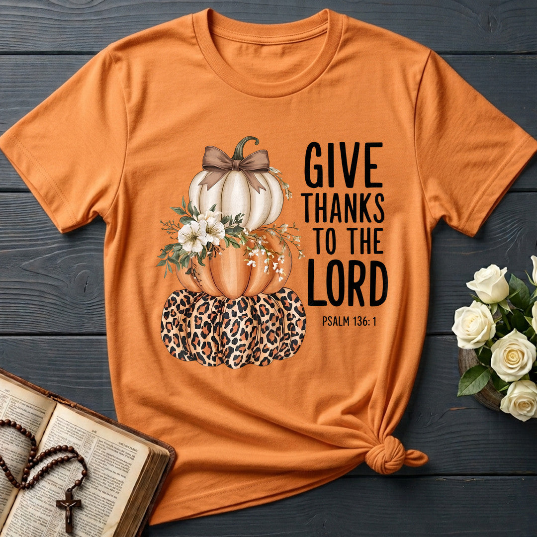 Give Thanks To The Lord Psalm 136.1 10