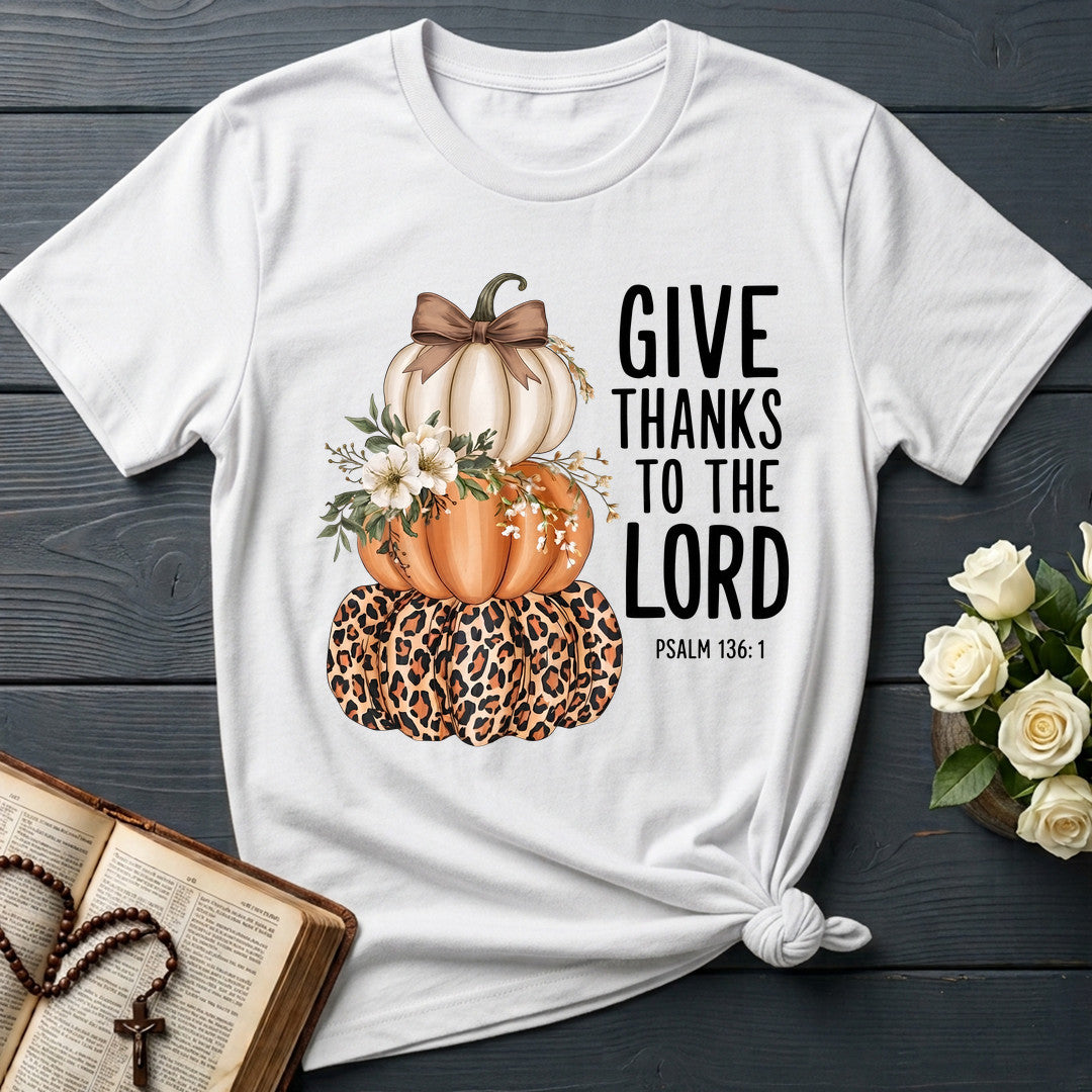 Give Thanks To The Lord Psalm 136.1 10