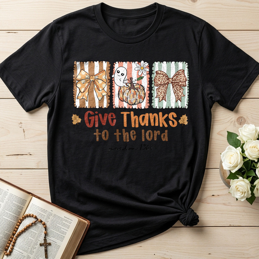 Give Thanks To The Lord Psalm 136.1 11