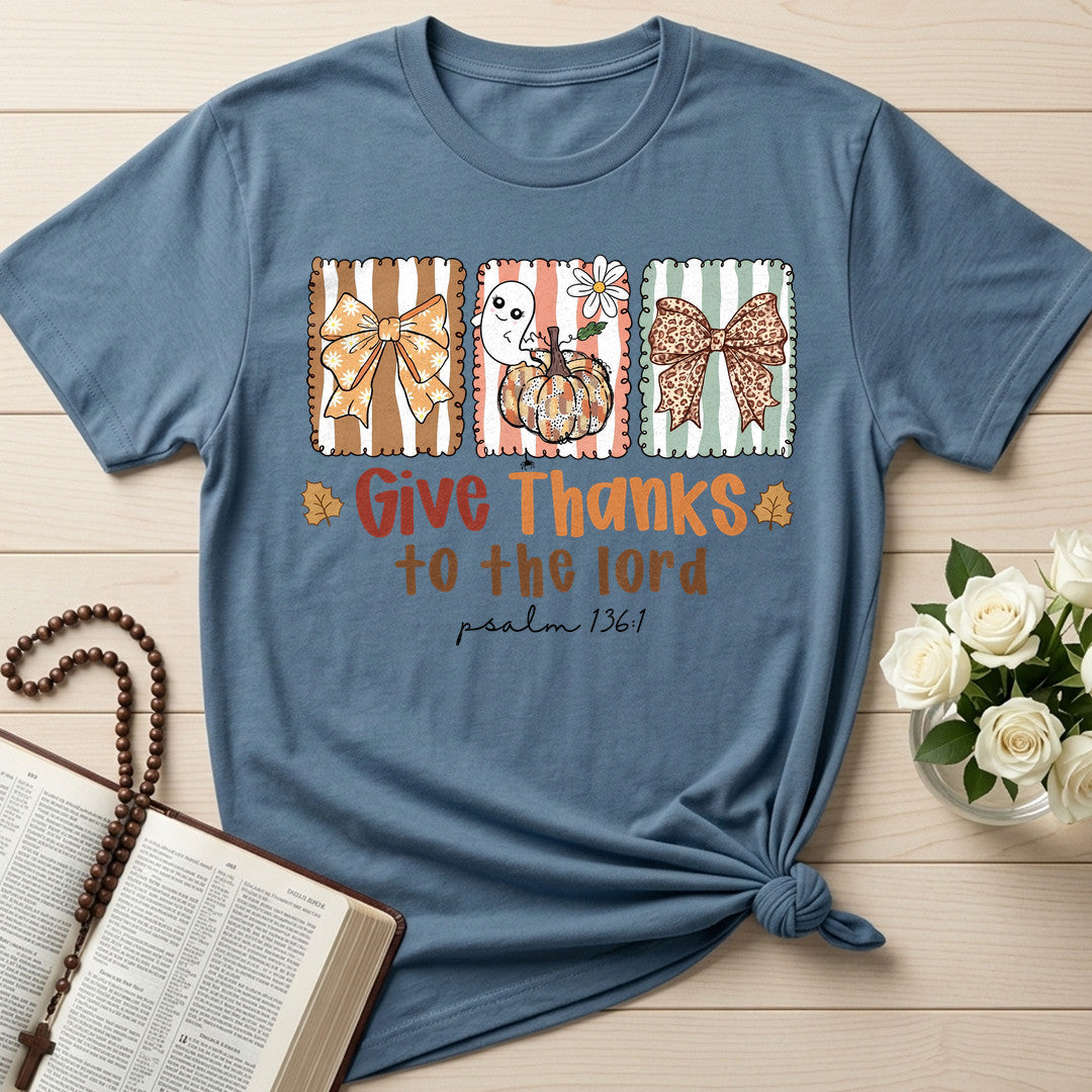 Give Thanks To The Lord Psalm 136.1 11