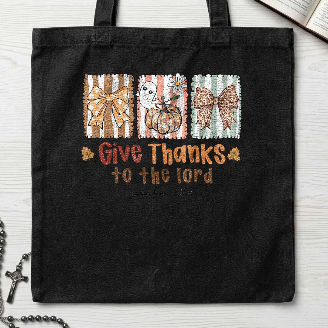 Give Thanks To The Lord Psalm 136.1 11