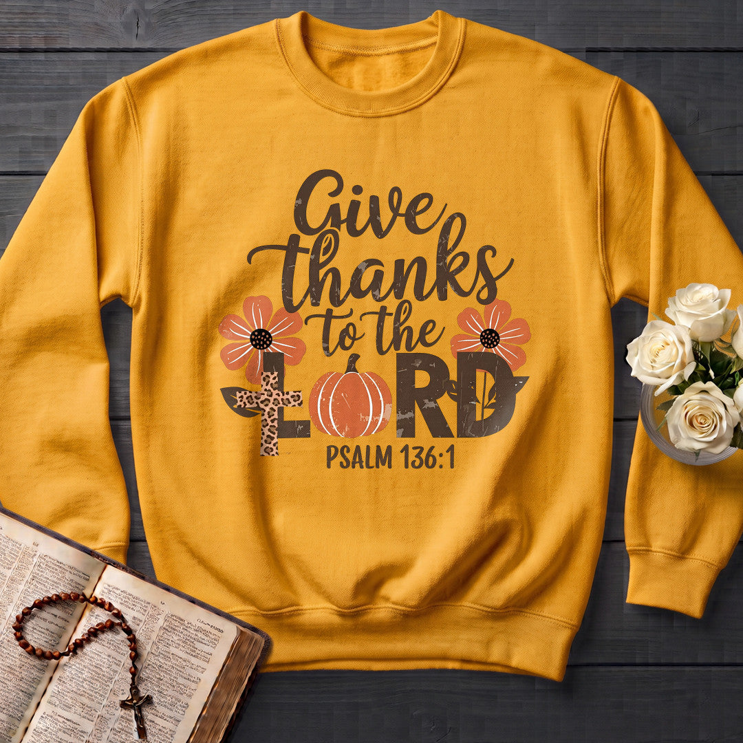 Give Thanks To The Lord Psalm 136.1 13