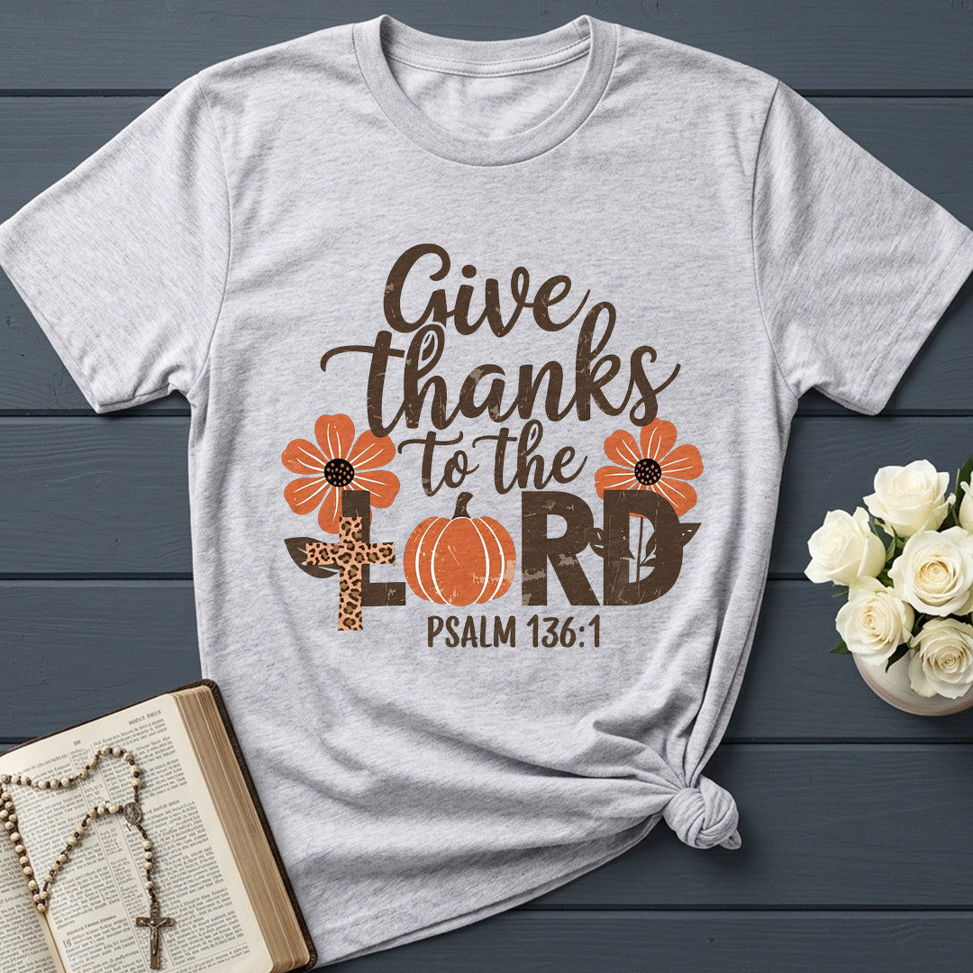 Give Thanks To The Lord Psalm 136.1 13