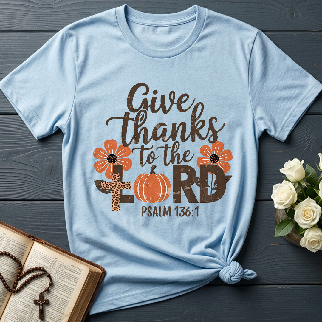 Give Thanks To The Lord Psalm 136.1 13