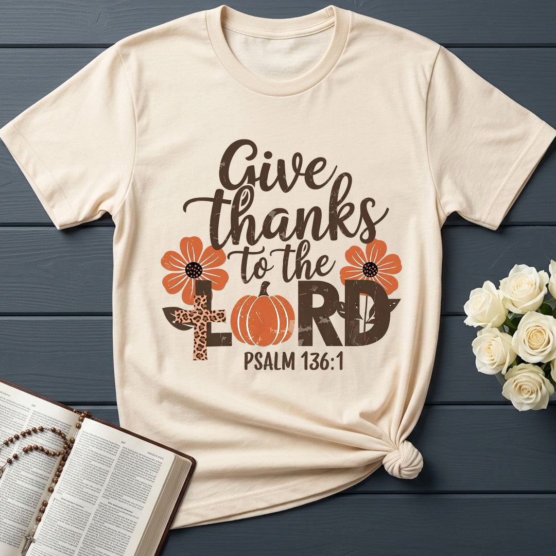 Give Thanks To The Lord Psalm 136.1 13