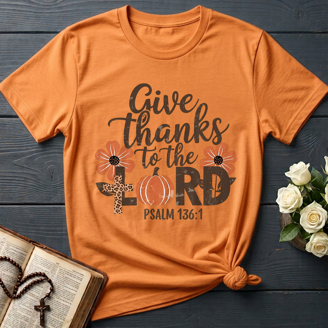 Give Thanks To The Lord Psalm 136.1 13