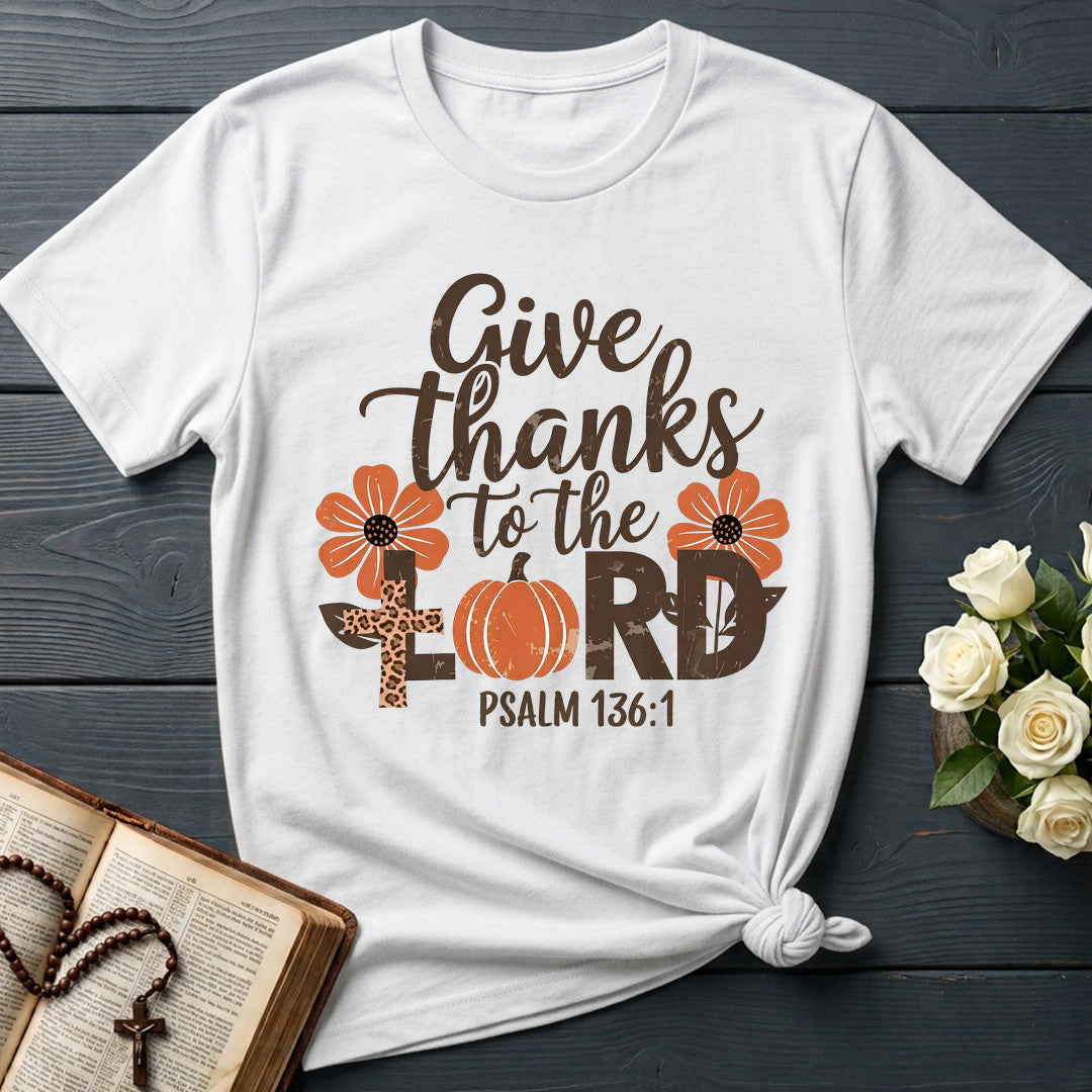 Give Thanks To The Lord Psalm 136.1 13
