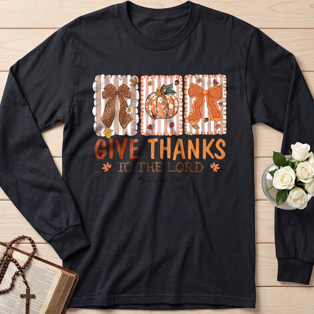Give Thanks To The Lord Psalm 136.1 14