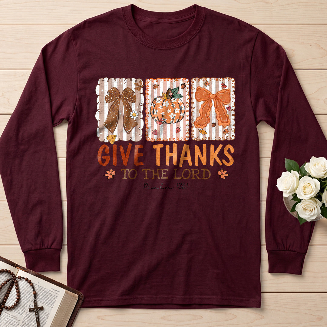 Give Thanks To The Lord Psalm 136.1 14